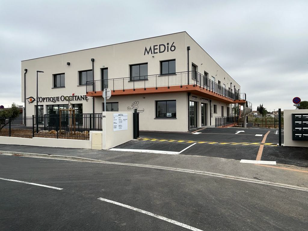 Médi 6 : Livraison septembre 2023 1500 m2- Béziers FMD Architecte